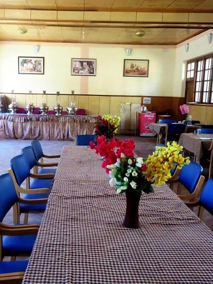Dining Hall, Hotel Abu Palace, Leh Dining Hall, Hotel Abu Palace, Leh